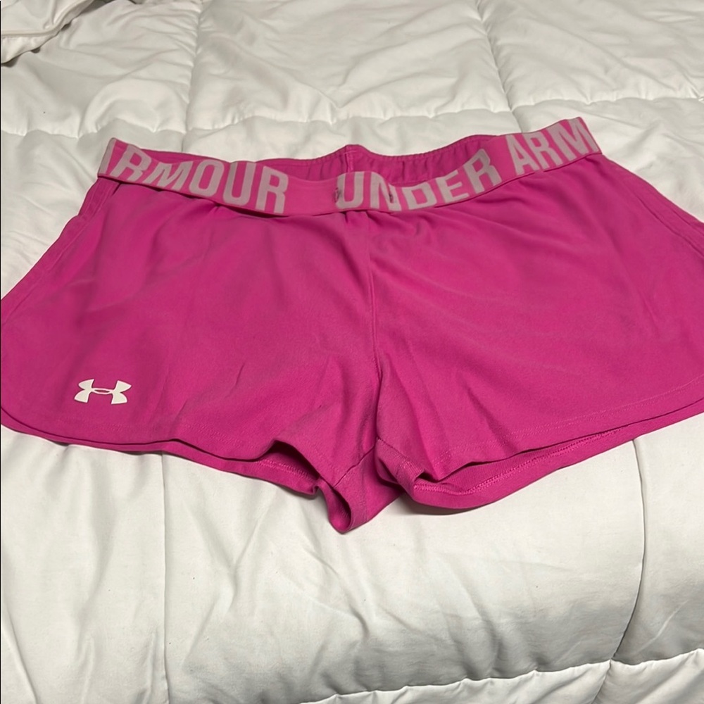 Under Armour Women's Pink Shorts